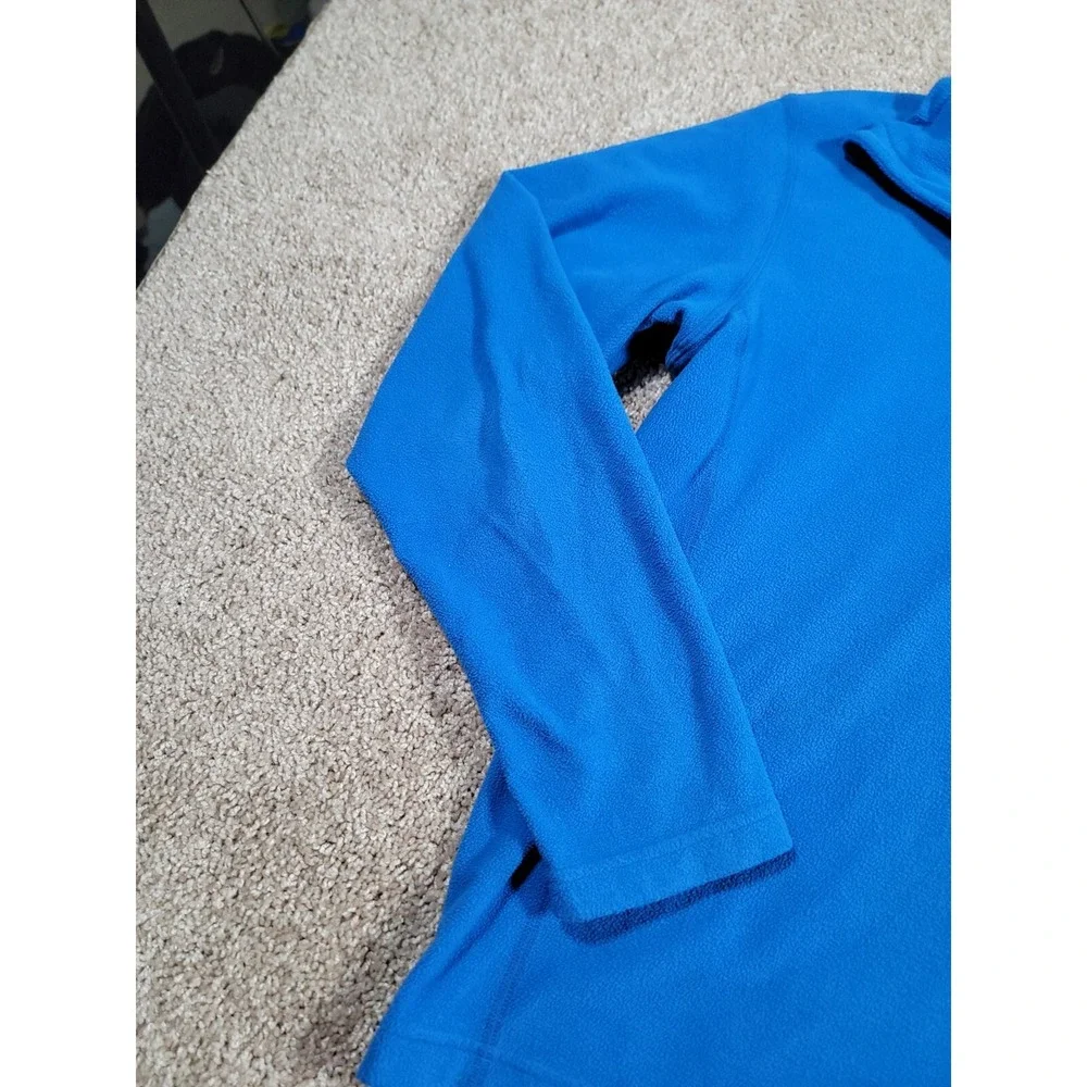 The North Face Tech Jacket 1/4 Zip Pullover Long Sleeve Medium Blue Gorpcore Men
